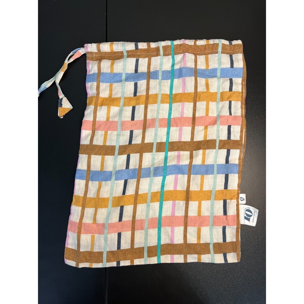 Sage and Clare Reusable Bag Pillow Case Bag Drawstring Brown Birthday Edition 10